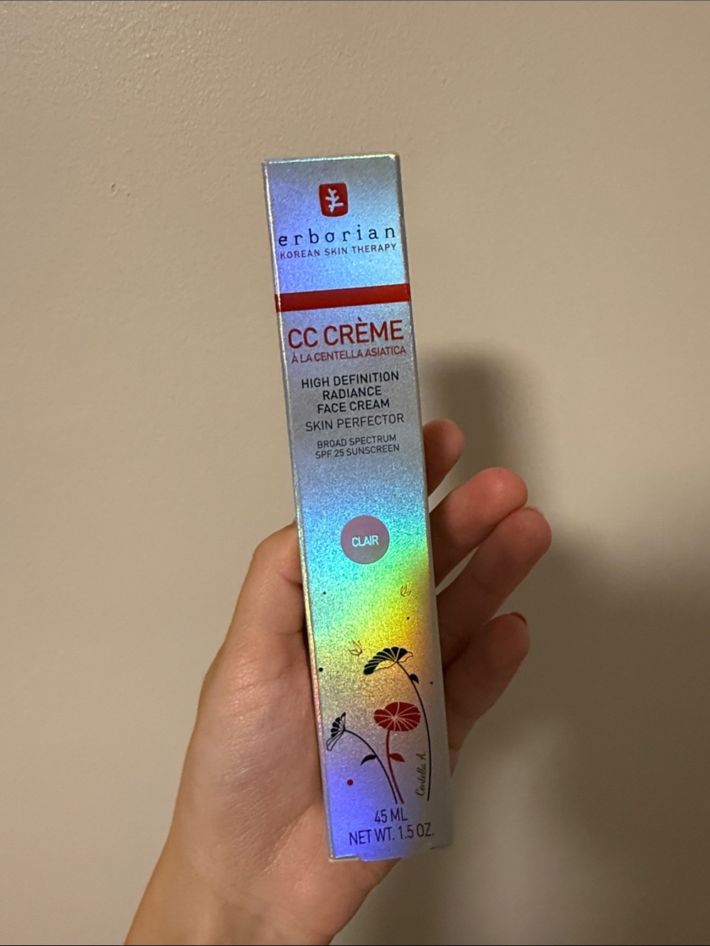 Erborian CC Crème High Definition Radiance Face Cream - Clair (45 ml)